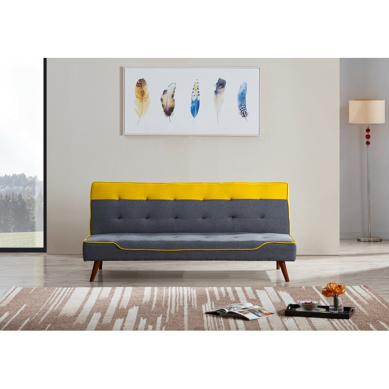 17 Stories Chicago 3 Seater Clic Clac Sofa Bed & Reviews | Wayfair.co.uk